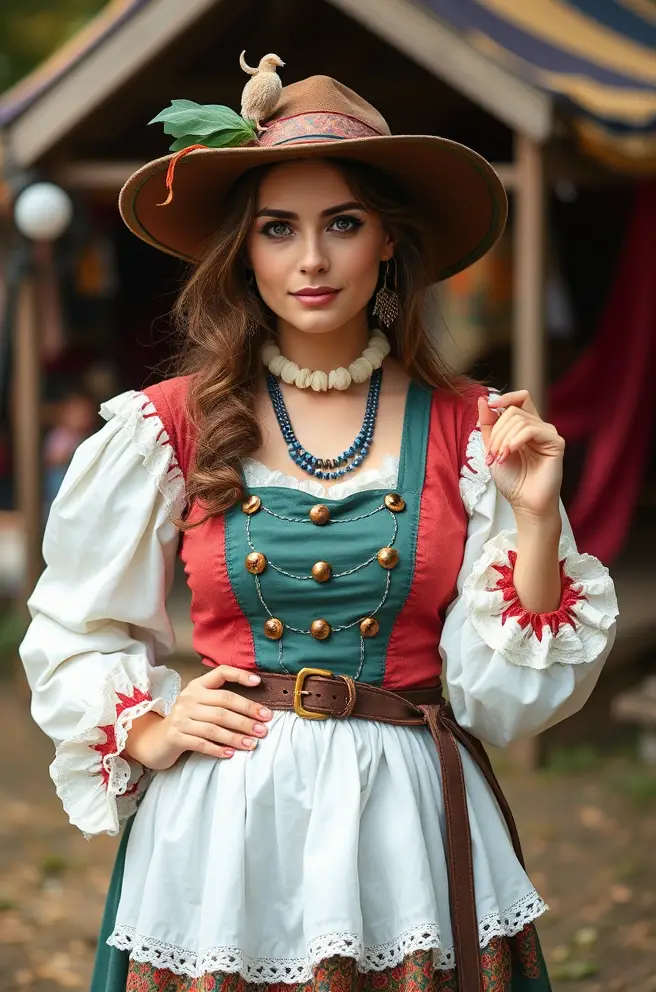 Artisanal Ren Faire Outfit Idea to Showcase Your Unique Style