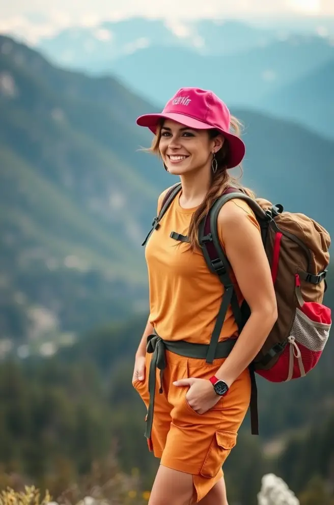 Bold Hiking Outfit Inspo for Women Who Want to Stand Out on the Trails