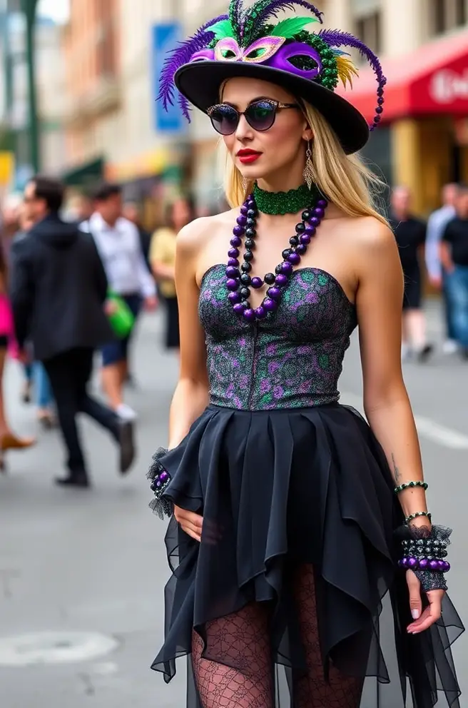 Bold Mardi Gras Outfit Choices for Making a Statement