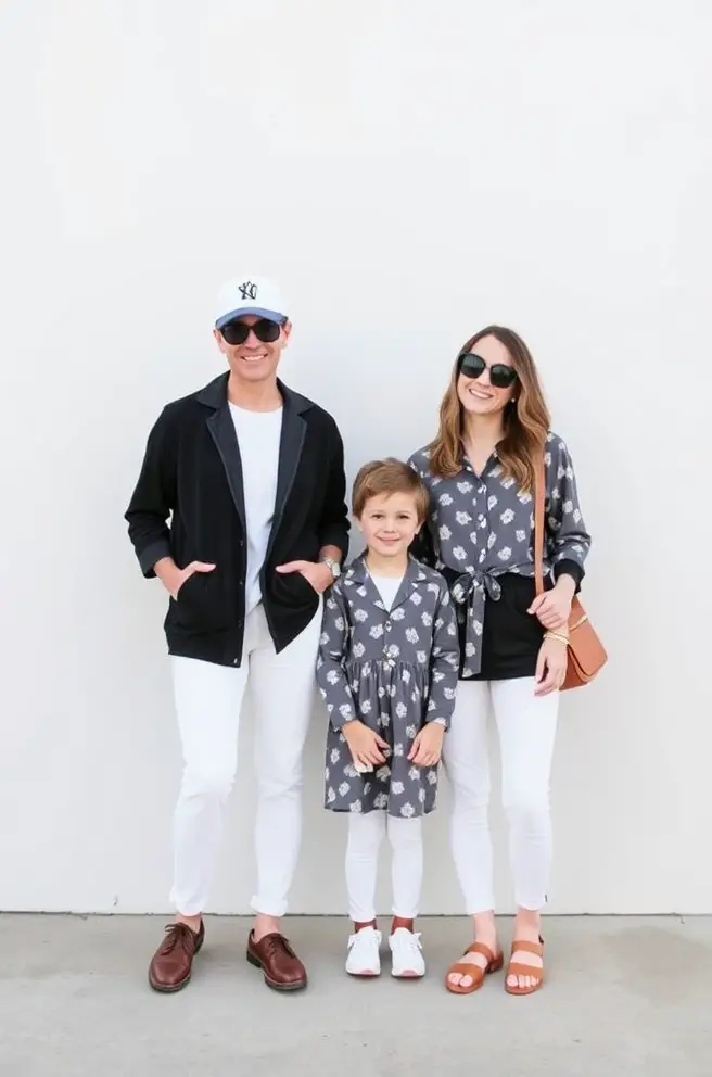 Casual Matching Family Outfits for Stylish Women for Easy Going Days