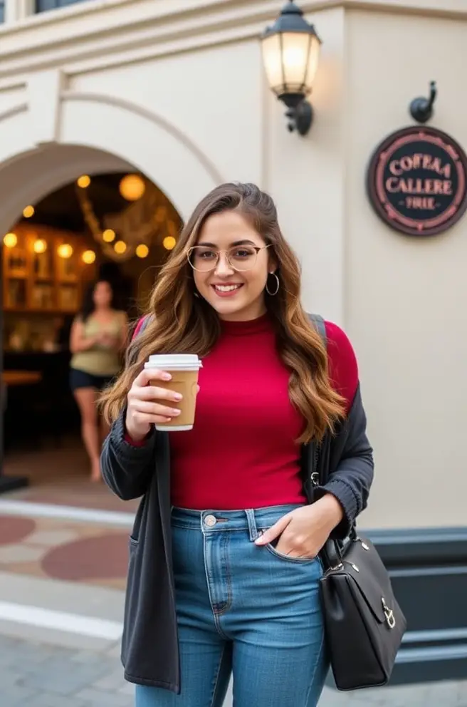 Chic Marceline Outfit Inspiration for Coffee Dates