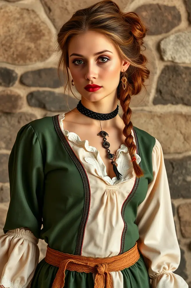 Chic Renaissance Outfit Concept for a Modern Twist