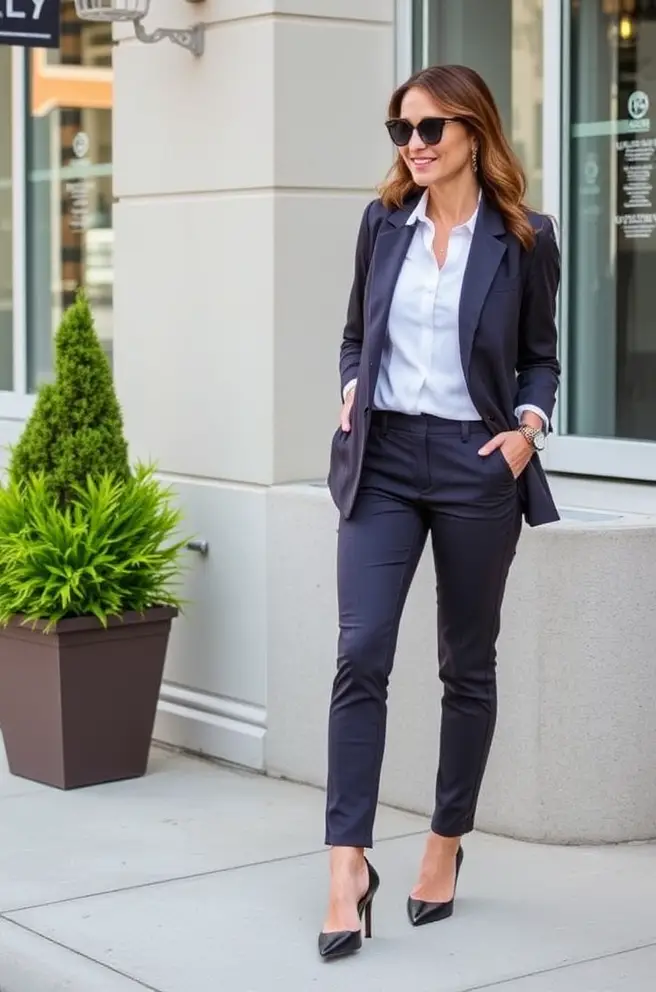 Classic DTI Outfit Styling for Business Casual Days