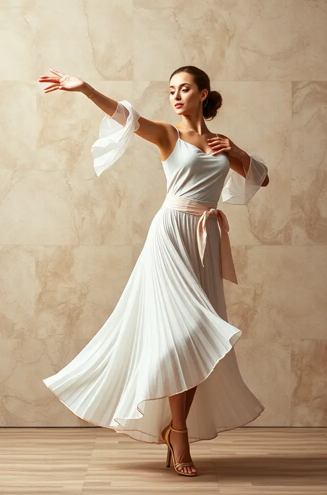 Classic Dance Outfit Concept for Timeless Elegance in Movement