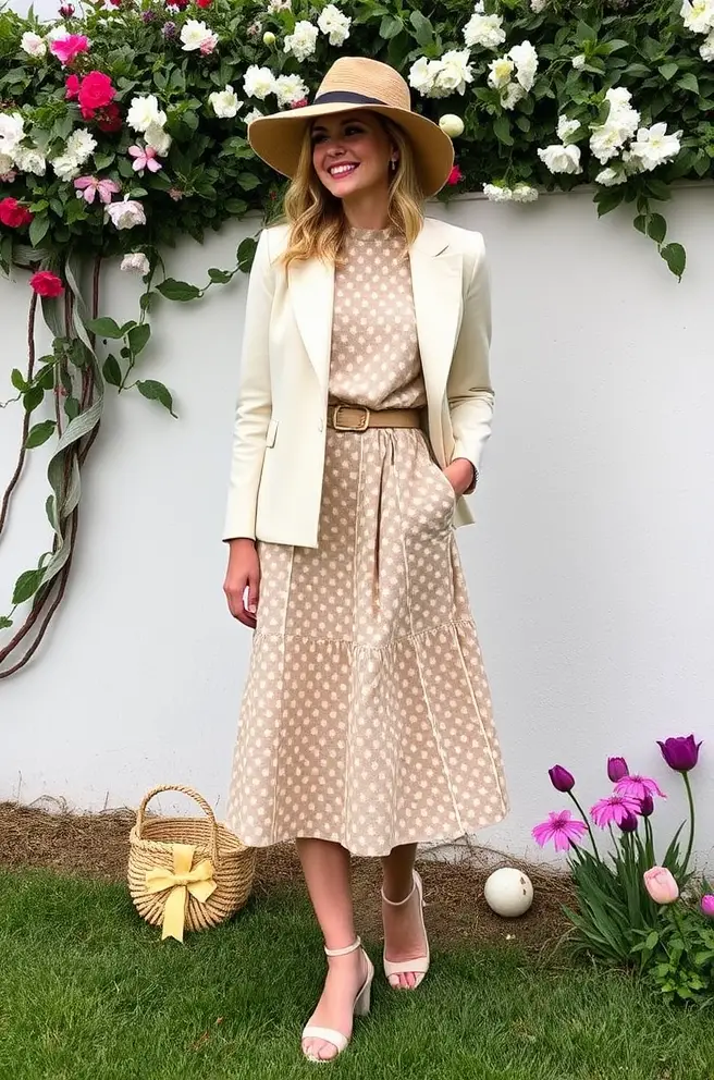 Classic Easter Outfit Styles for Women Who Adore Timeless Fashion