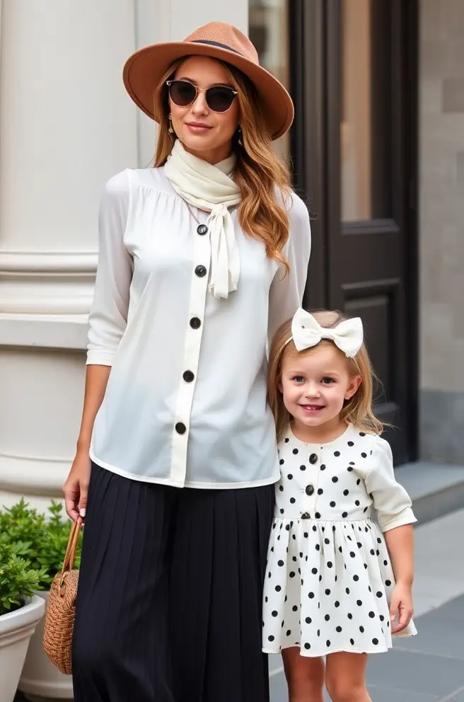 Classic Mommy and Me Outfits for Timeless Elegance