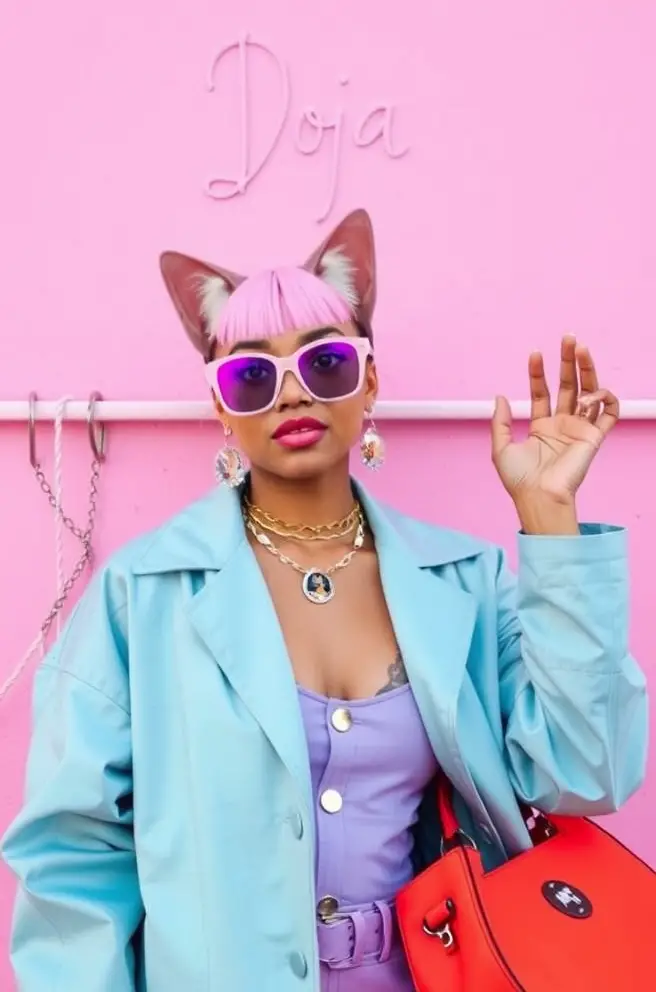 Colorful Doja Cat Outfit Ideas to Brighten Your Wardrobe