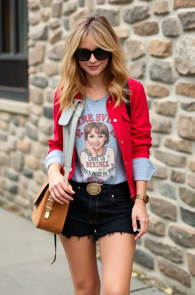 Cool Taylor Swift Reputation Outfit Idea for Weekend Adventures