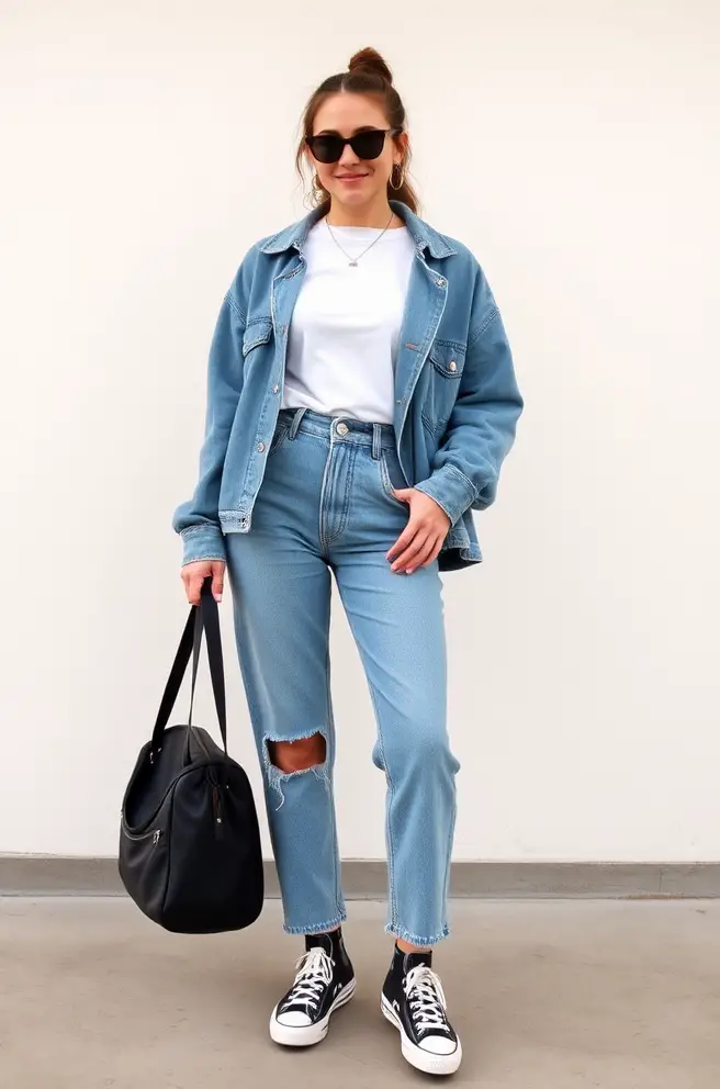 Cool and Comfy Iconic 90s Outfit Idea for Everyday Wear