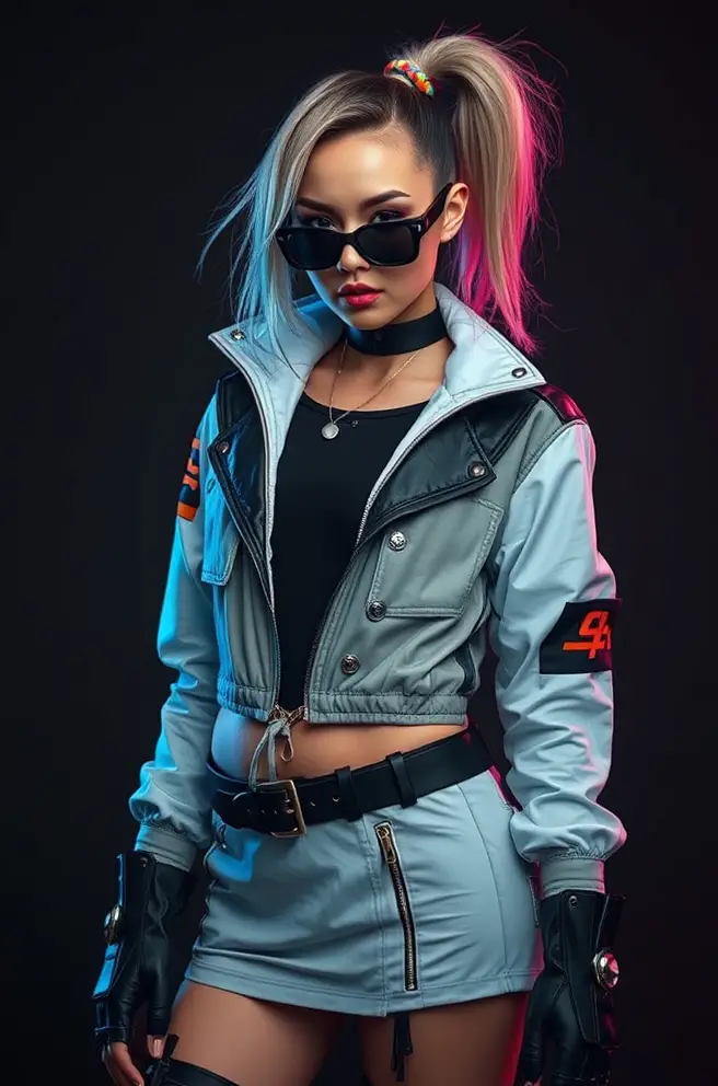 Edgy Cyberpunk Outfit Design for an Unforgettable Look