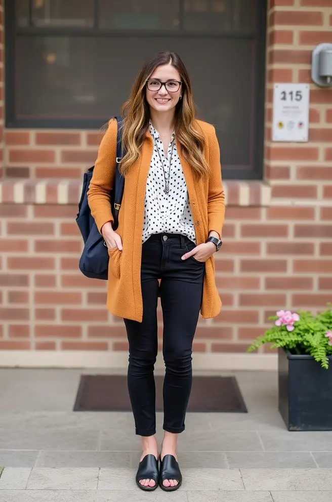 Effortlessly Cool Teacher Outfits for Modern Educators