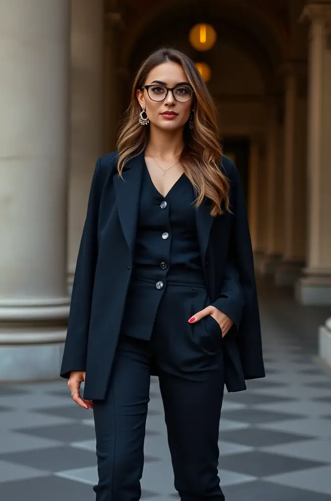 Elegant Dark Academia Outfit Idea for a Scholarly and Stylish Vibe