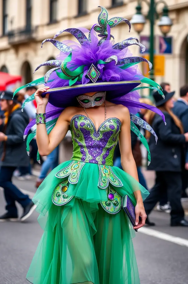 Elegant Mardi Gras Outfit Ideas to Stand Out at Parades