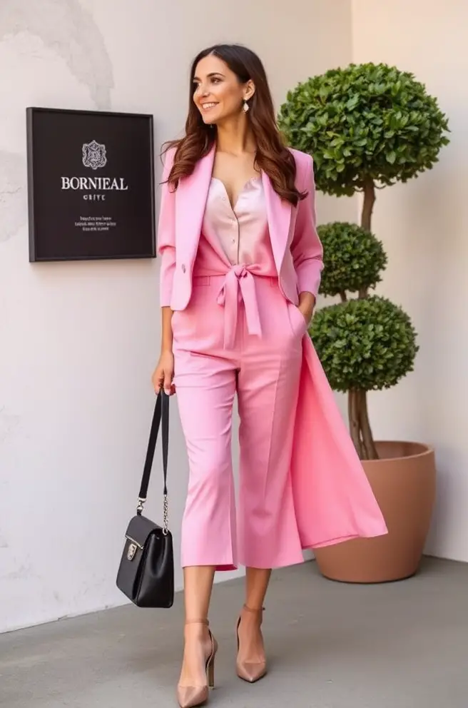 Elegant Pink Outfit Idea for Women: Chic Styles to Elevate Your Wardrobe