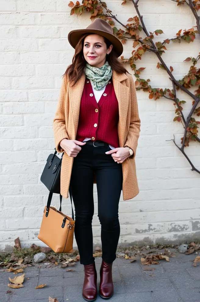 Fall Outfits Women: Vintage Vibes with a Modern Twist