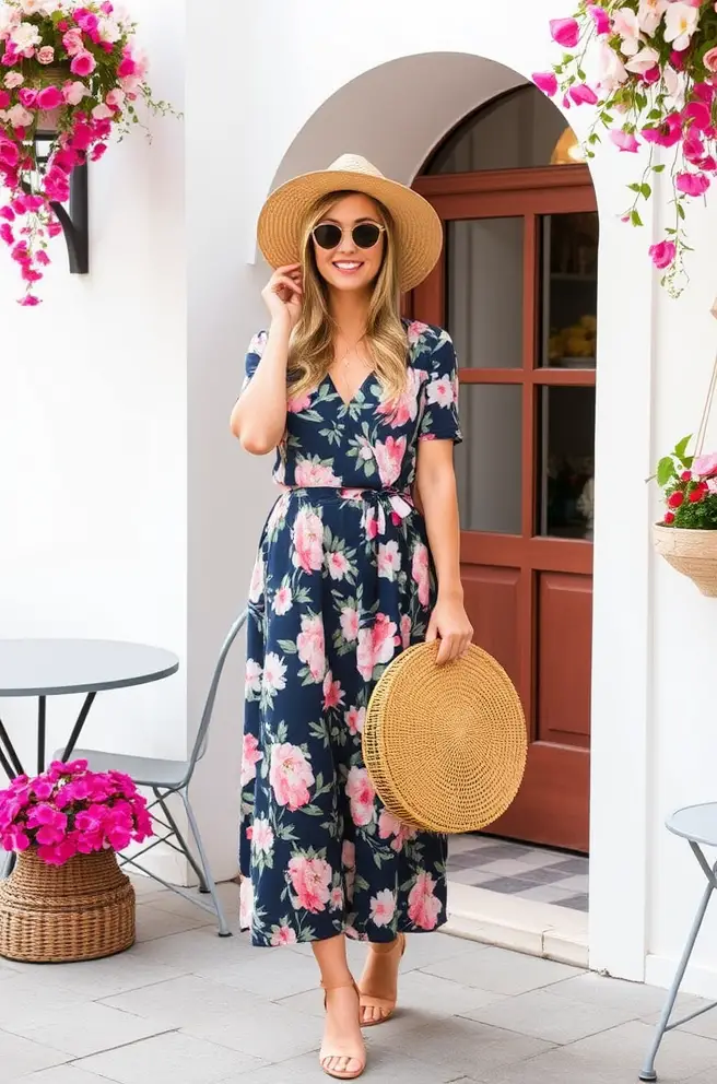 Floral Brunch Outfit Inspiration for a Touch of Romance