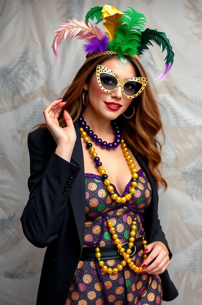 Fun and Festive Mardi Gras Outfit Concepts for Women