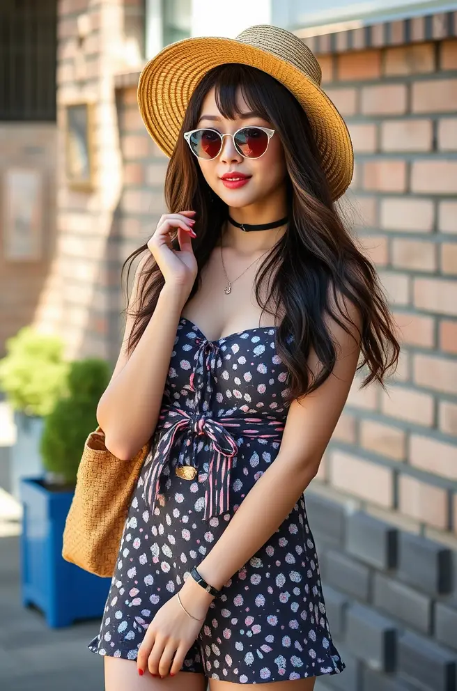 Gyaru Outfit Inspiration for a Stylish Summer Day