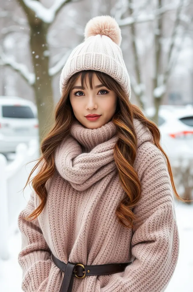 Gyaru Outfit Inspo for a Cozy Winter Aesthetic