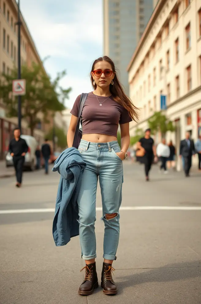 Iconic 90s Outfit Idea for Effortless Street Style