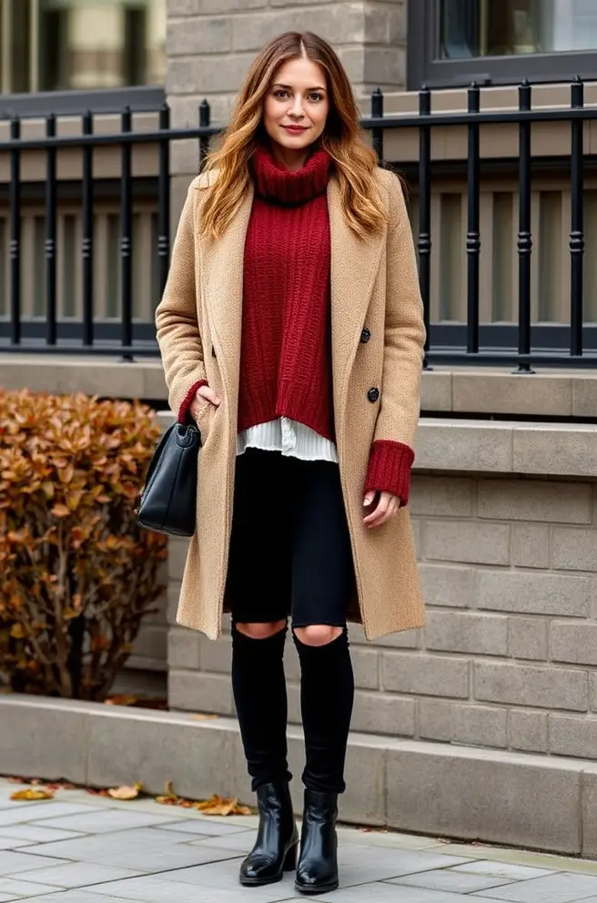 Layered Academia Outfit Idea to Master Seasonal Transitions