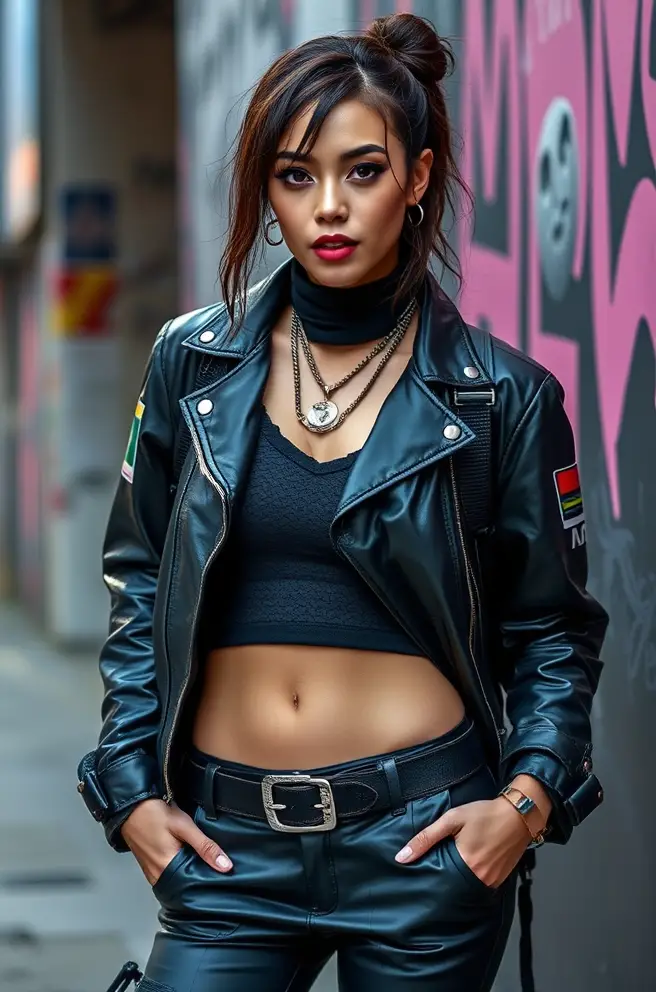 Layered Cyberpunk Outfit Inspiration for Ultimate Style Versatility