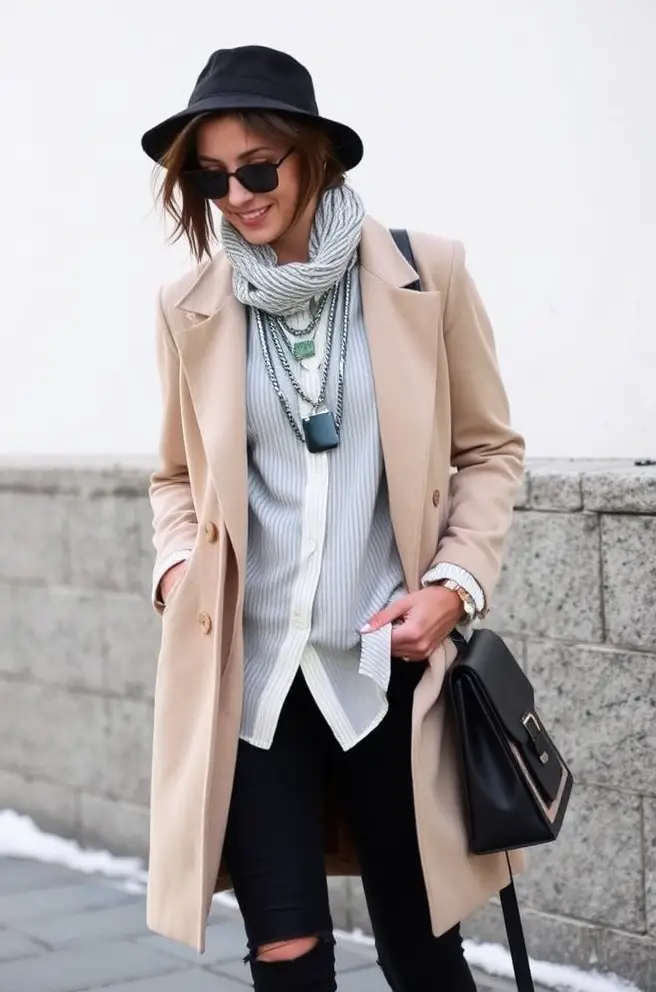 Layered Women Outfit Inspirations for a Versatile Wardrobe