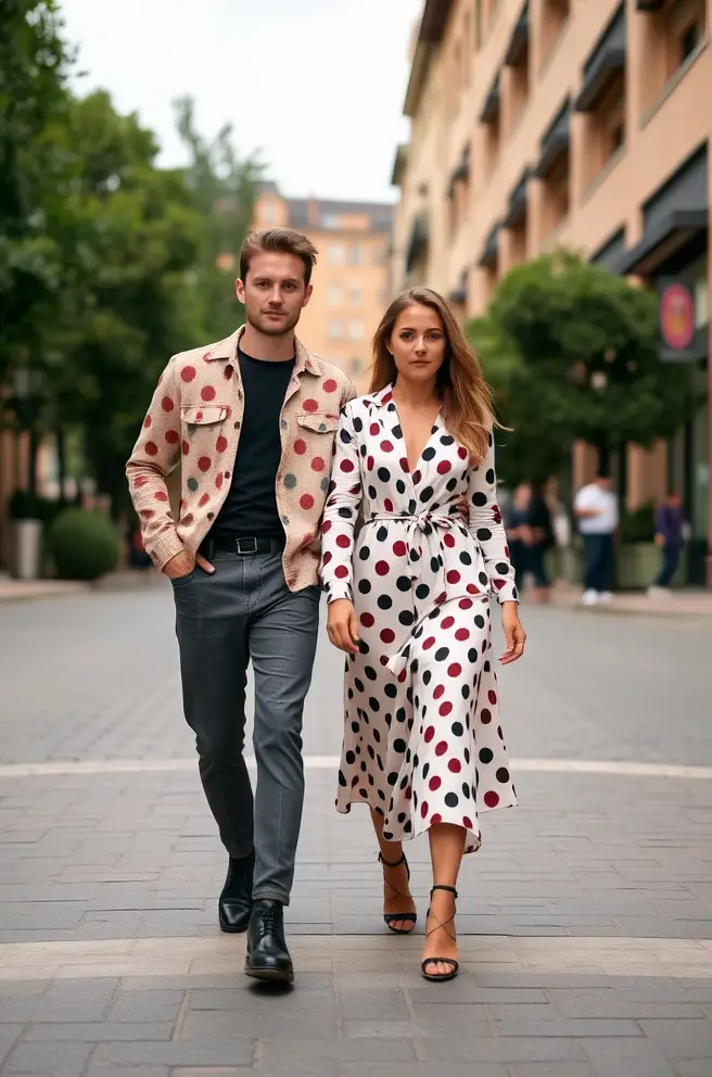 Matching Outfits for Couples: Bold Street Style Outfit Inspo