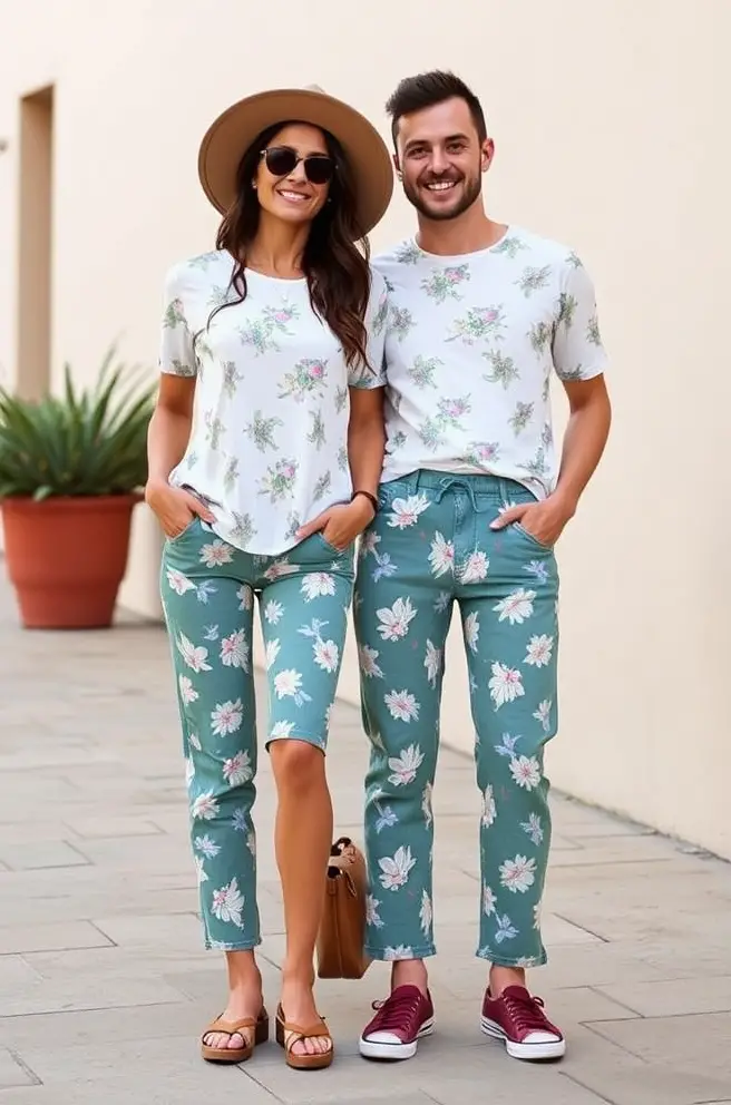 Matching Outfits for Couples: Coordinated Weekend Vibes Outfit Idea