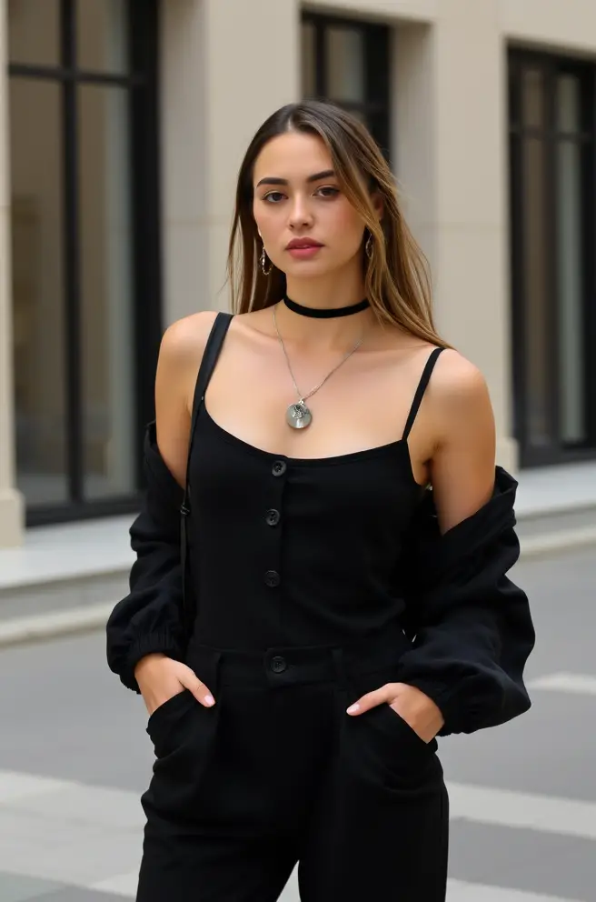 Minimalist Black Outfit Inspiration for a Clean Look