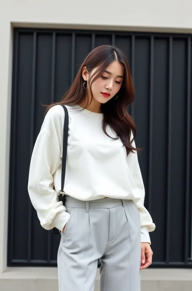 Minimalist Korean Outfit Inspirations for a Clean Aesthetic