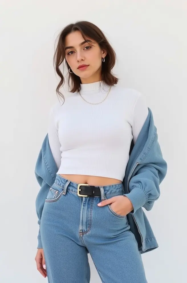 Minimalist Y3K Outfit Inspiration for a Clean Aesthetic