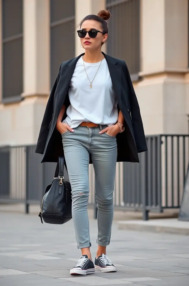 Outfit Idea Hombre con Estilo Casual para un Look Femenino