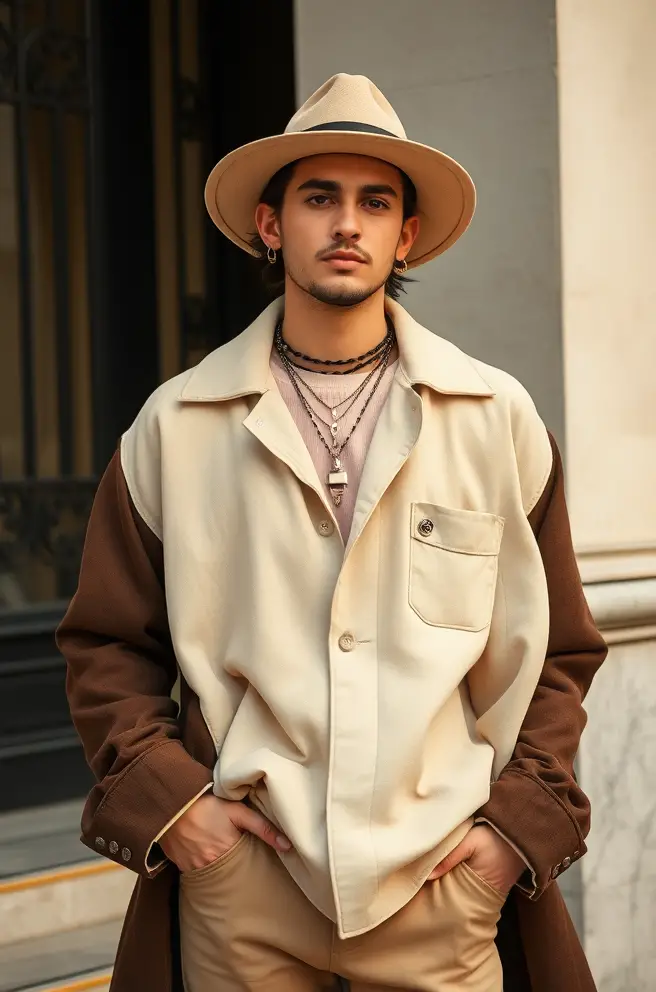 Outfit Inspo Hombre en Tono Neutro para el Otoño