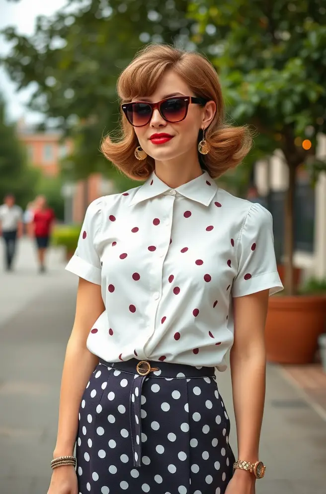 Playful 60s outfit inspiration for a fun day out