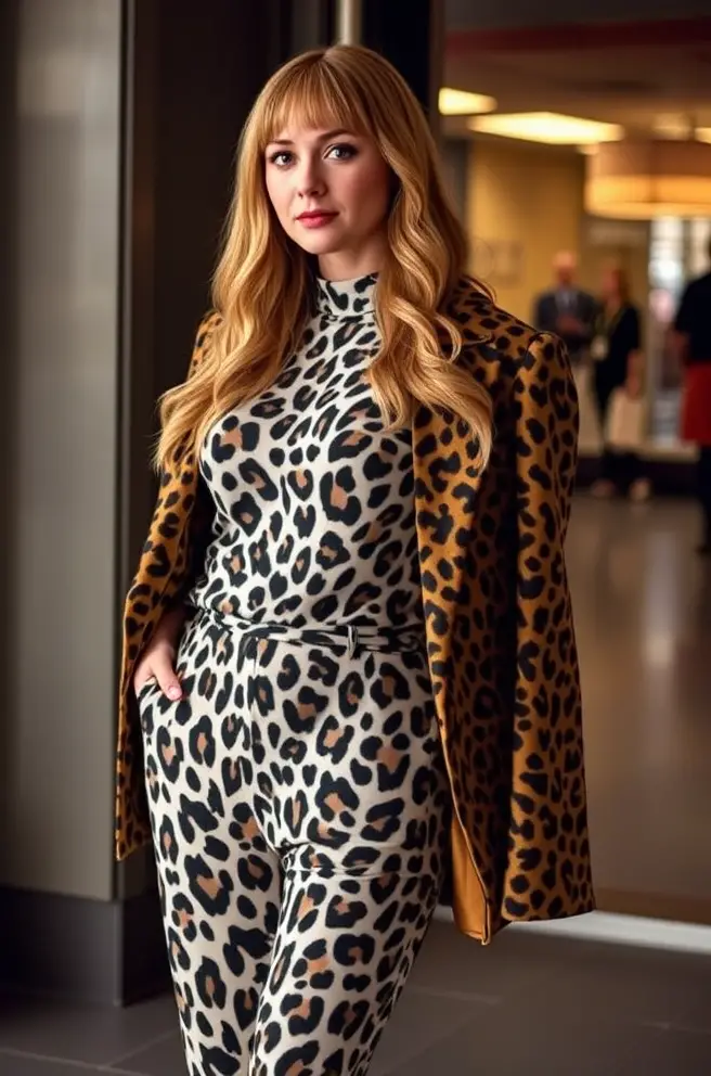 Regina George Outfit Idea Embracing the Iconic Animal Print Trend