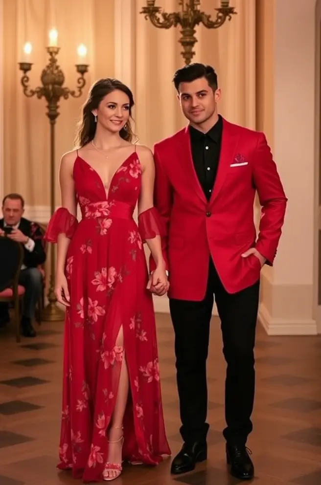 Romantic Matching Outfits for Couples: Dreamy Evening Wear Outfit Inspo