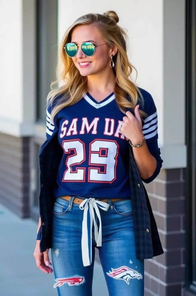 Sleek Game Day Outfit Ideas to Showcase Your Team Spirit