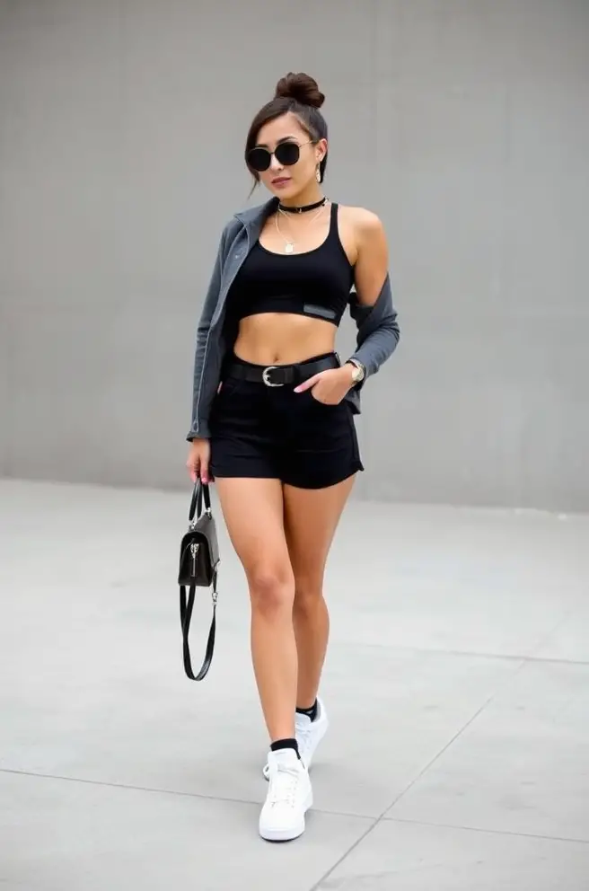 Sneaker Ball Outfit Idea That Combines Comfort and Glam