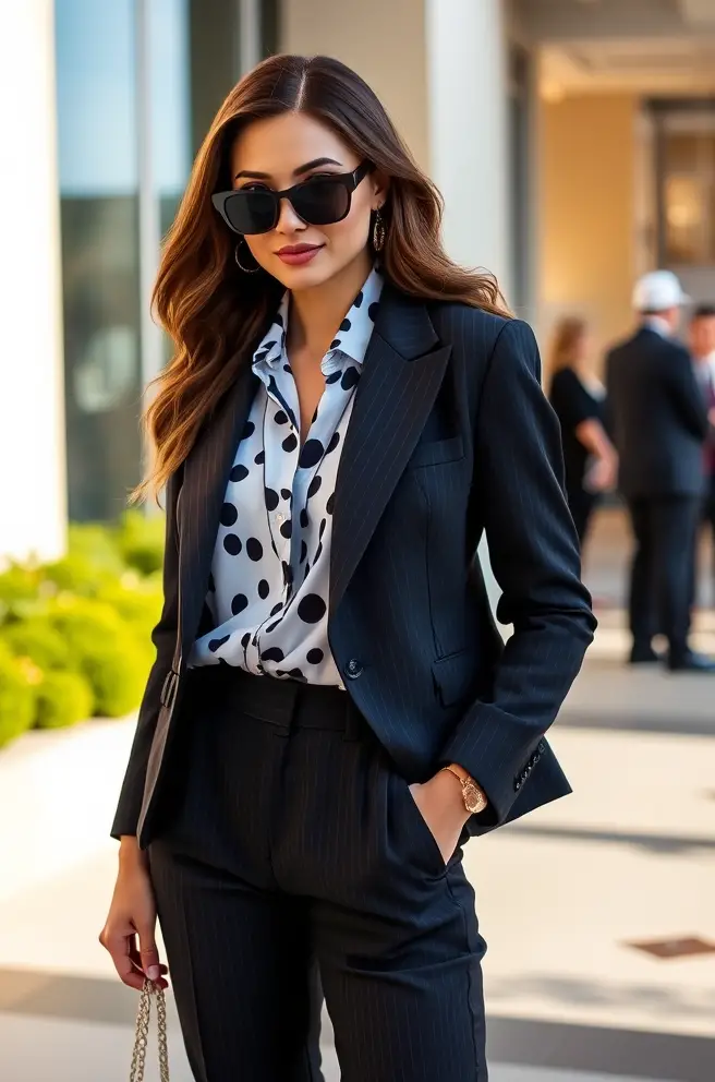 Sophisticated Business Casual Women Outfit Inspo for Industry Events