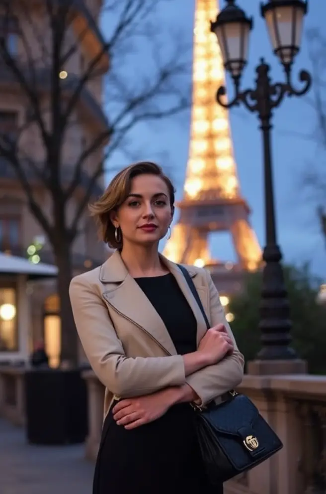 Sophisticated Emily in Paris Outfit Inspiration for Romantic Evenings