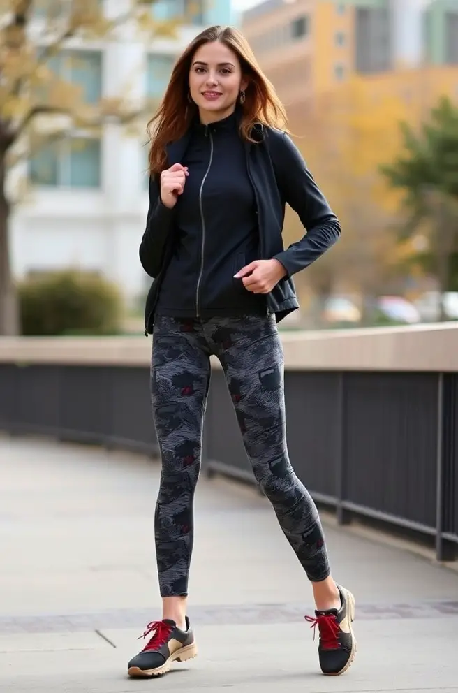 Sporty Fall Outfit Inspiration for Women to Stay Comfortable