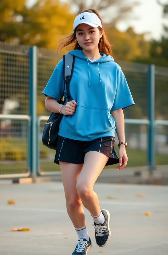 Sporty School Girl Outfit Inspo for Active Days