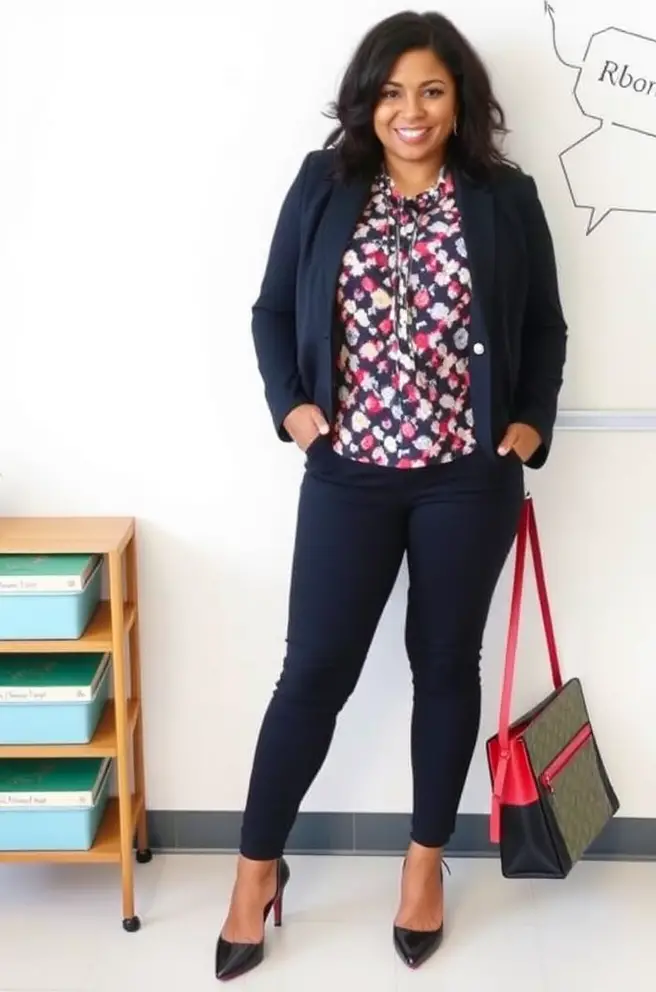 Statement Teacher Outfit Ideas for a Bold Classroom Statement