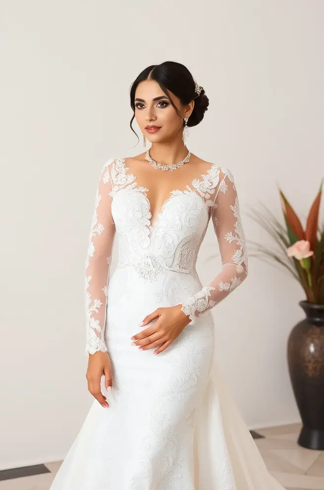 Stunning Wedding Outfit Idea for the Modern Bride