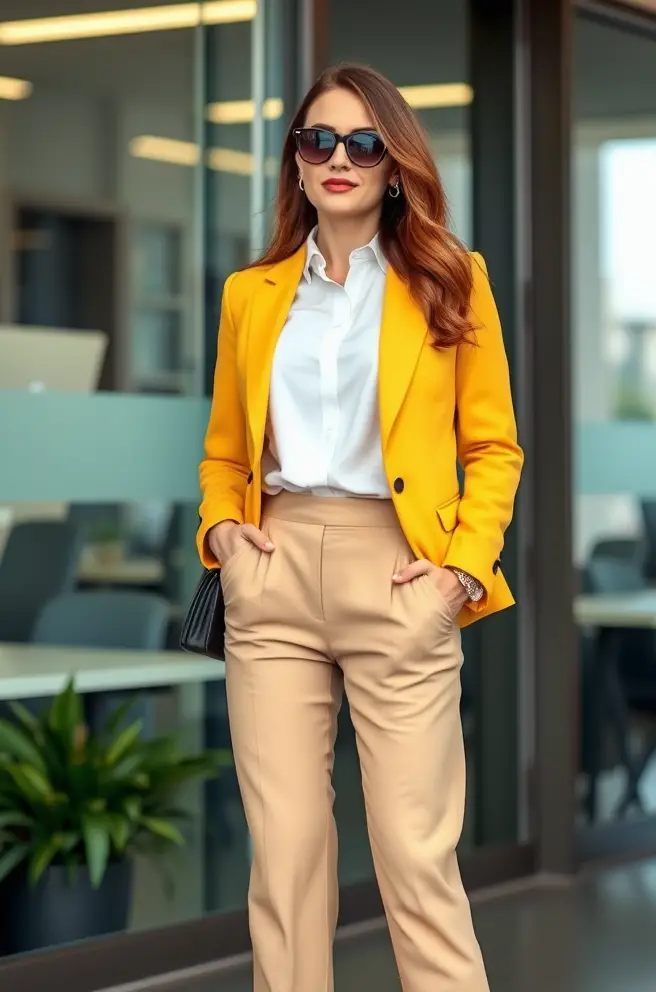 Stylish Work Outfit for Women to Impress at the Office