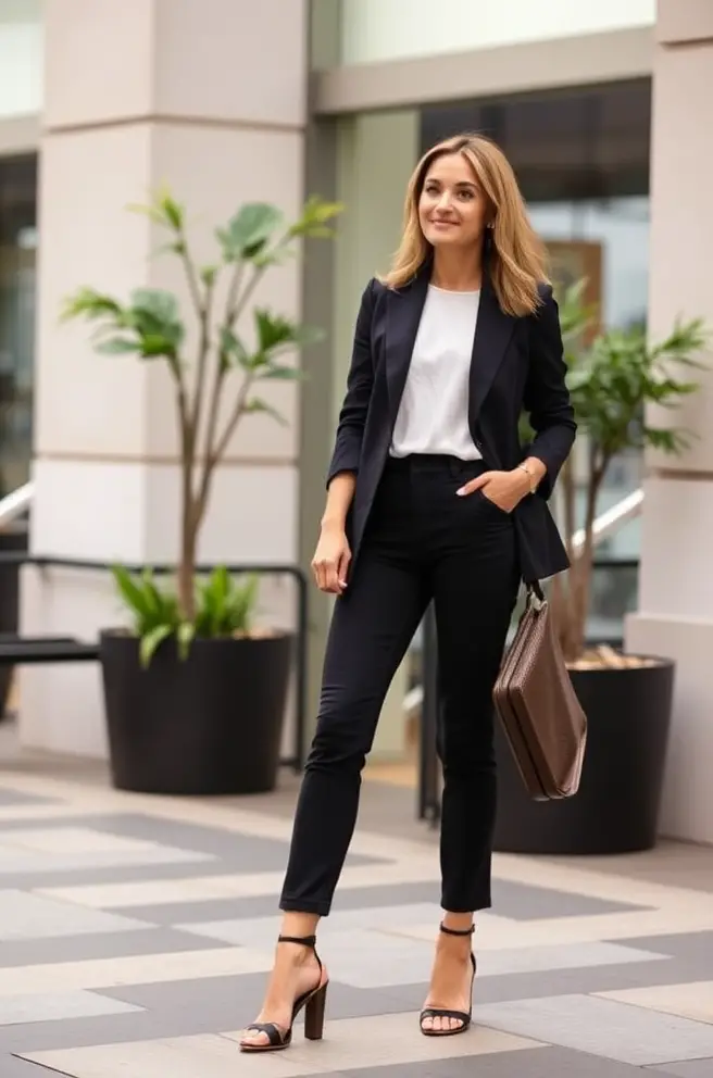 Trendy Business Casual Women Outfit Inspo for Networking Events