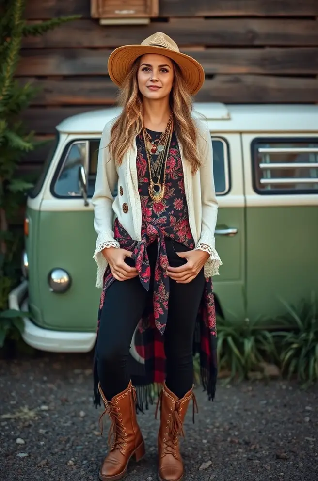 Unique Hippie Outfit Inspiration for a Vintage Vibe