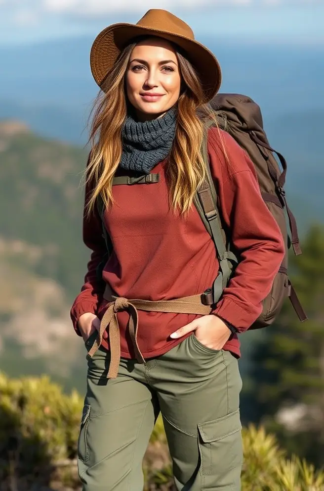 Versatile Hiking Outfit Inspo for Women That Layers Beautifully