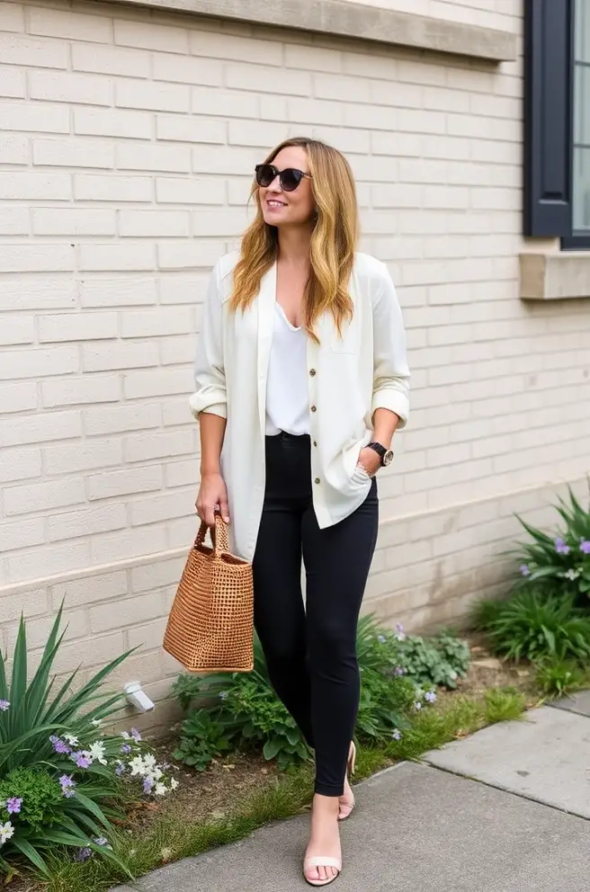 Versatile Spring Outfit Inspiration for Women from Day to Night